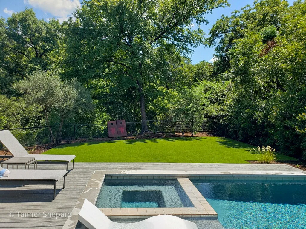 Drought-resistant landscape design using LawnPop solutions