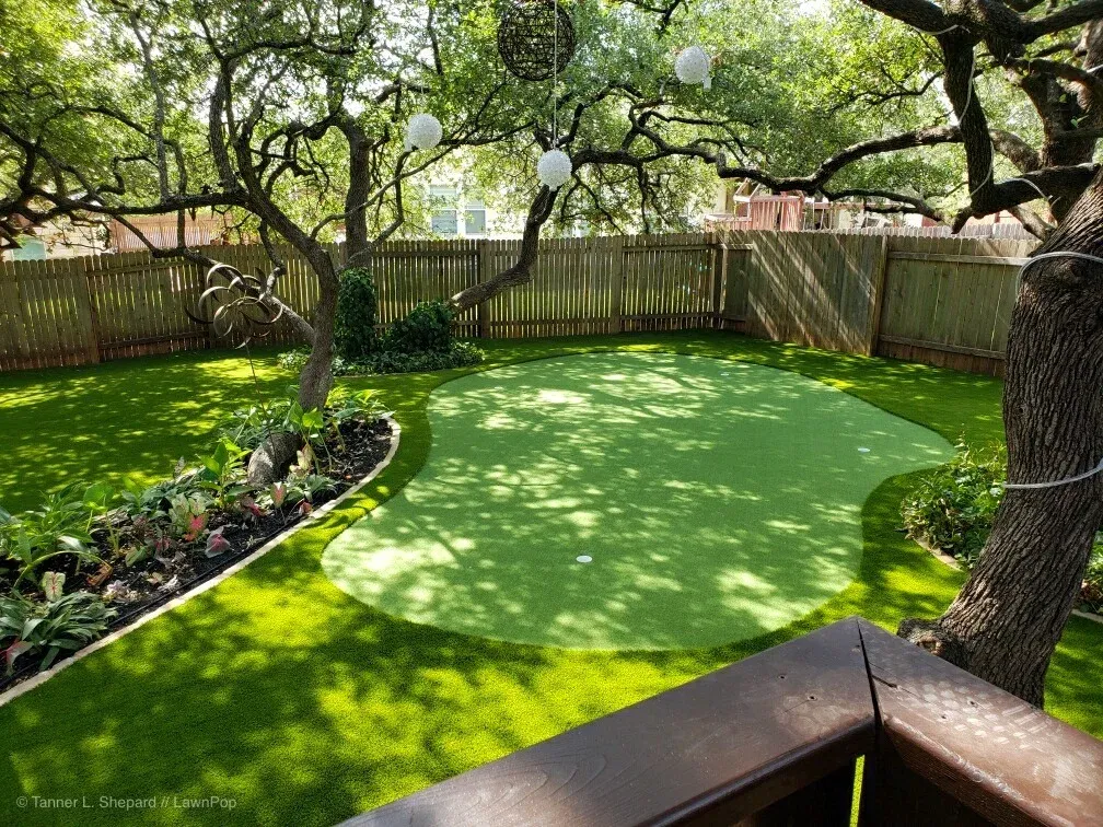 Artificial Turf Grass Installation in Central East Austin