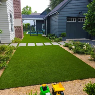 LawnPop, where real grass would not grow.
