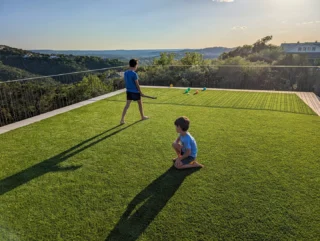 LawnPop with a view.