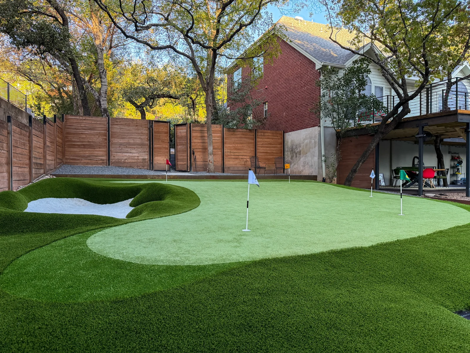 How Four Backyard Putting Greens Raised $110,000 for Austin Nonprofits