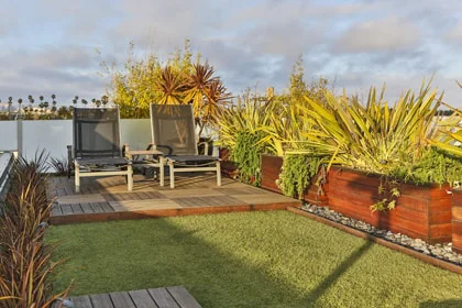 LawnPop Synthetic turf rooftop