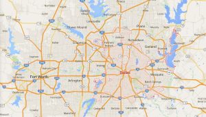 LawnPop Dallas Fort Worth Map