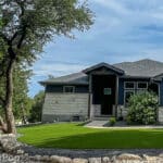 Artificial turf installed by LawnPop in Central Texas backyard